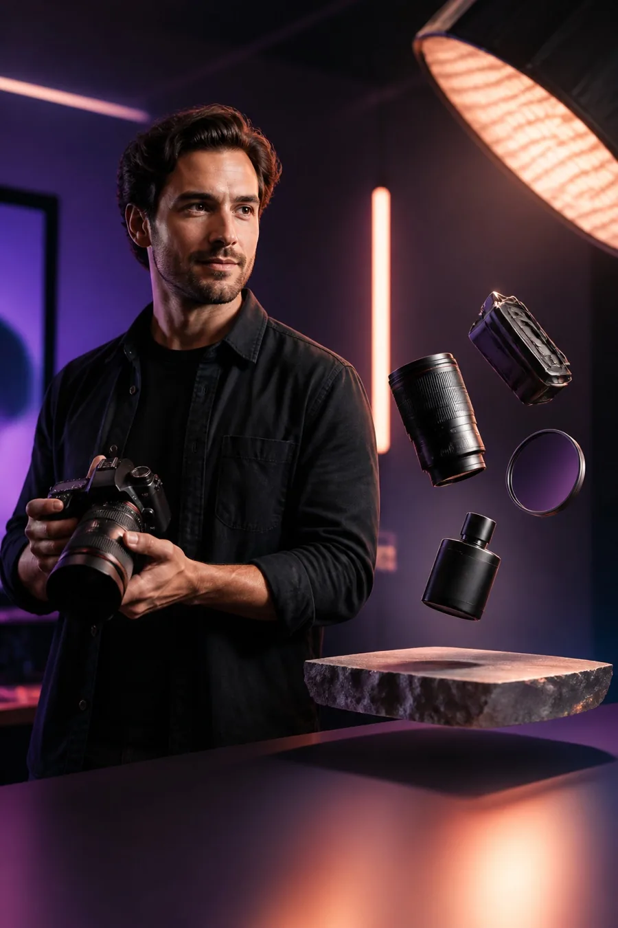 AI photo and video enhancement